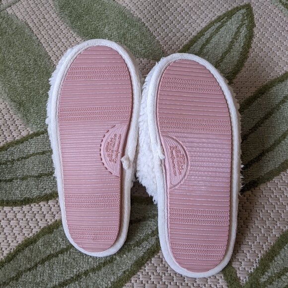 Dearfoams Bunny Slippers, NEW,  Women's Size M (7-8) - Picture 4 of 5
